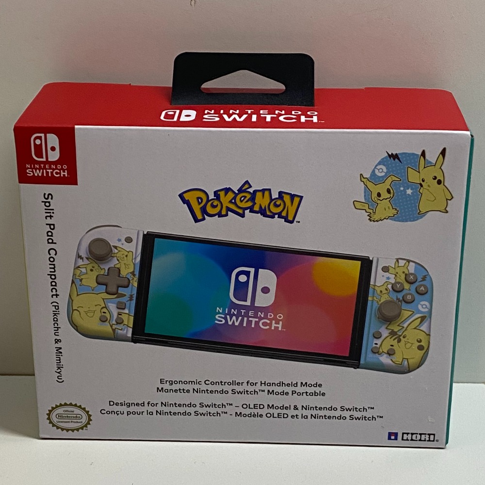 Hori Pokemon Split Pad Compact Pikachu & Mimikyu for Nintendo Switch ...